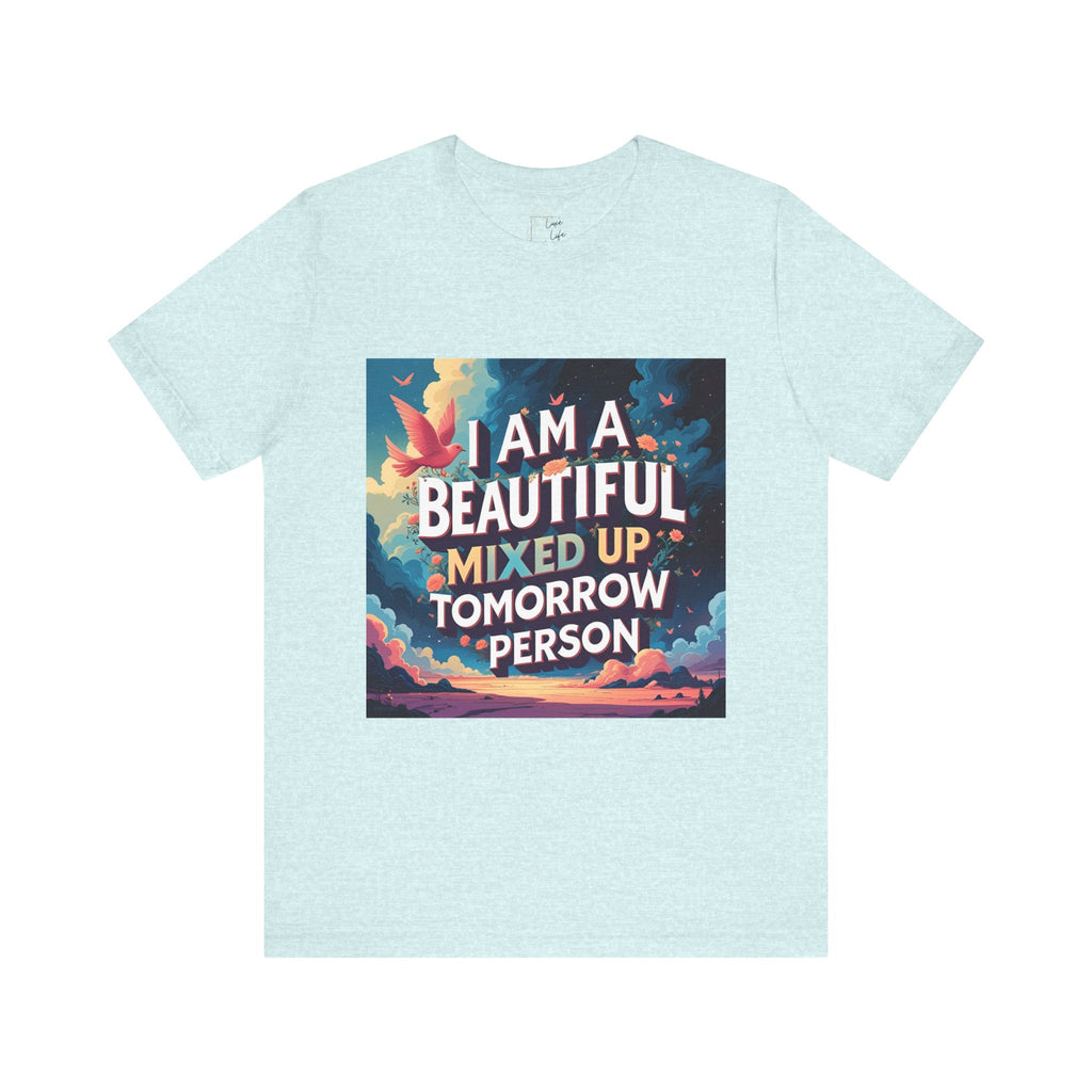 Luxe Life Quote Tee - "Tomorrow Person" T-Shirt, Cute Gift, Casual Wear, Summer Outfit, statement Top