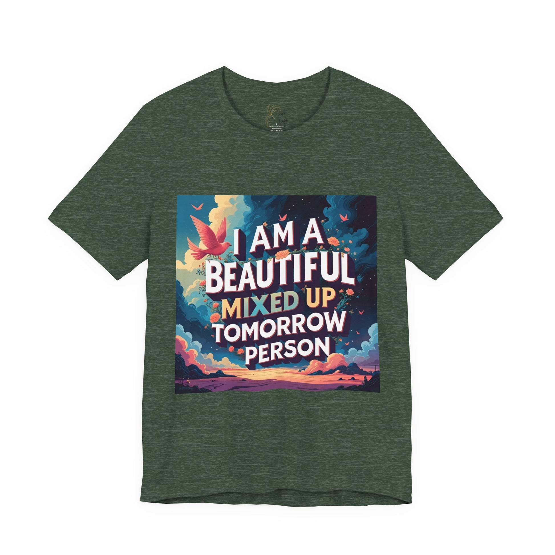 Luxe Life Quote Tee - "Tomorrow Person" T-Shirt, Cute Gift, Casual Wear, Summer Outfit, statement Top