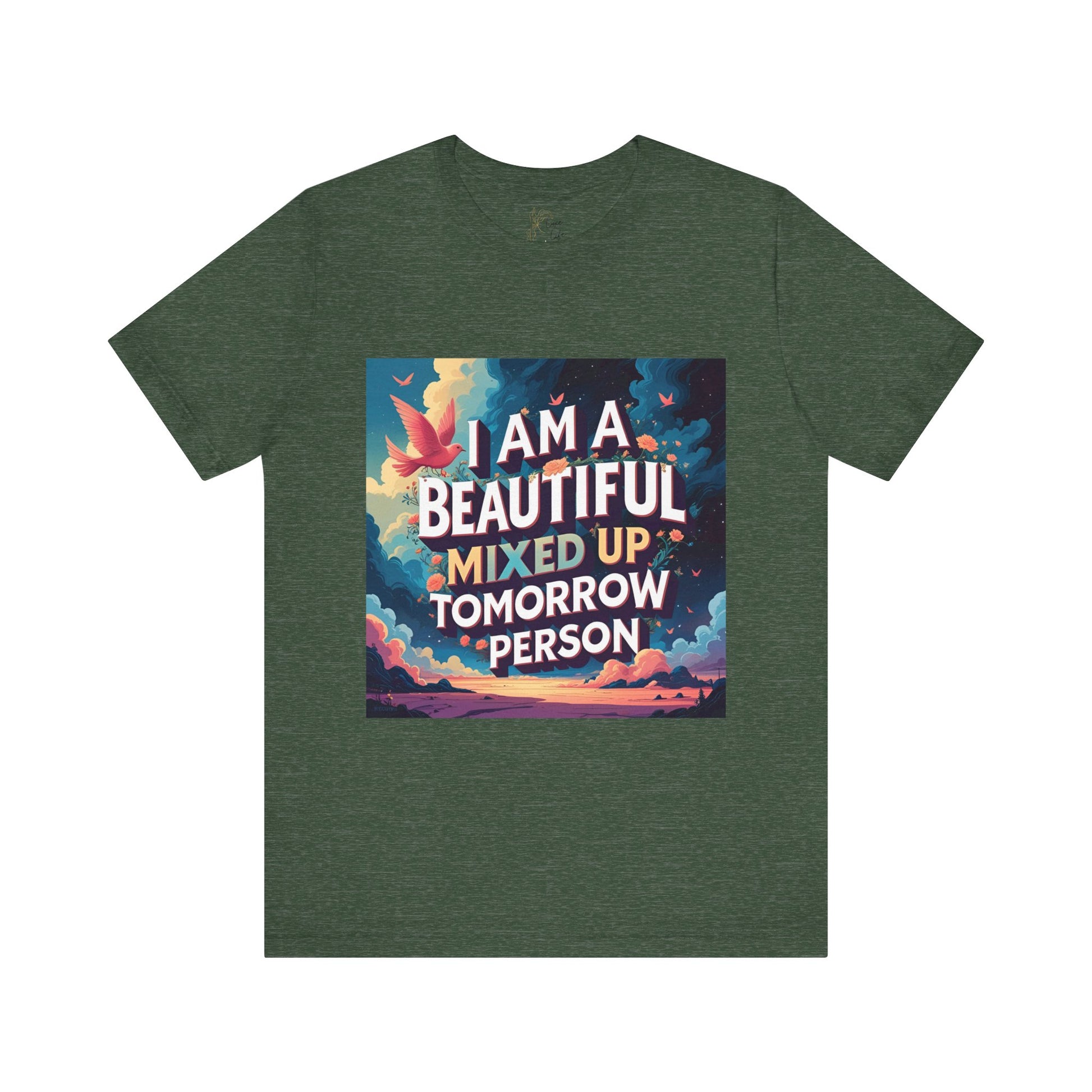 Luxe Life Quote Tee - "Tomorrow Person" T-Shirt, Cute Gift, Casual Wear, Summer Outfit, statement Top