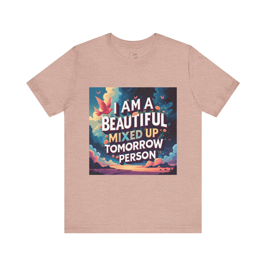 Luxe Life Quote Tee - "Tomorrow Person" T-Shirt, Cute Gift, Casual Wear, Summer Outfit, statement Top