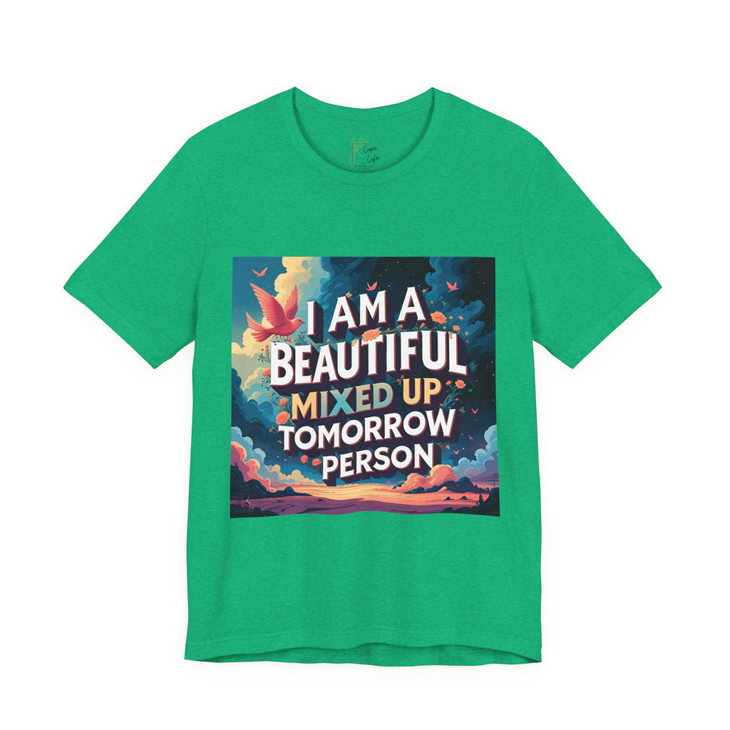 Luxe Life Quote Tee - "Tomorrow Person" T-Shirt, Cute Gift, Casual Wear, Summer Outfit, statement Top