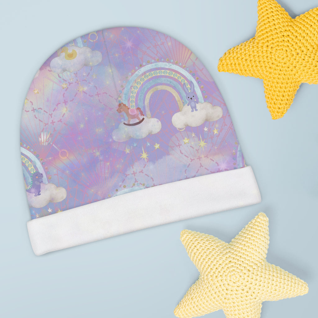 First-Twenty-Four- Sweet Dreams Baby Beanie (AOP)