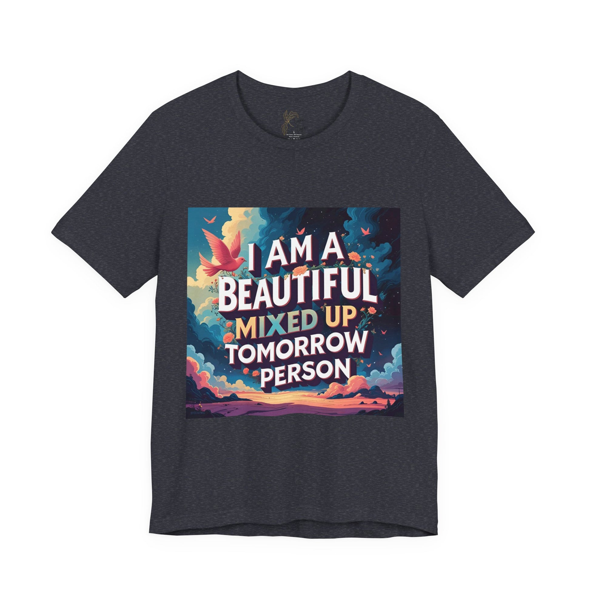 Luxe Life Quote Tee - "Tomorrow Person" T-Shirt, Cute Gift, Casual Wear, Summer Outfit, statement Top