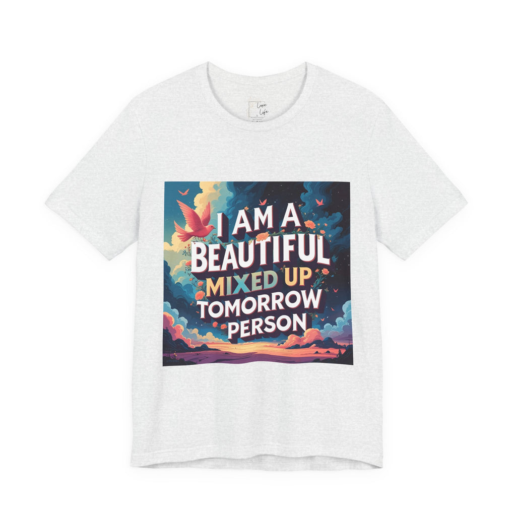 Luxe Life Quote Tee - "Tomorrow Person" T-Shirt, Cute Gift, Casual Wear, Summer Outfit, statement Top