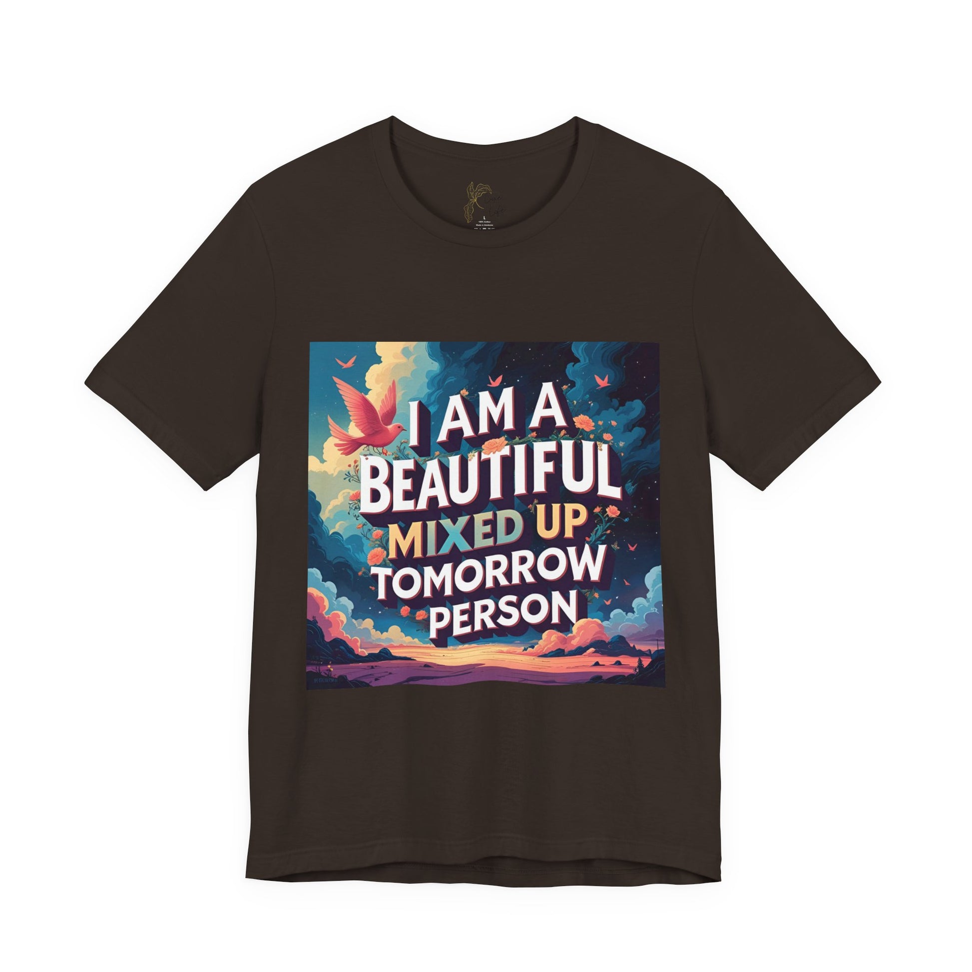 Luxe Life Quote Tee - "Tomorrow Person" T-Shirt, Cute Gift, Casual Wear, Summer Outfit, statement Top