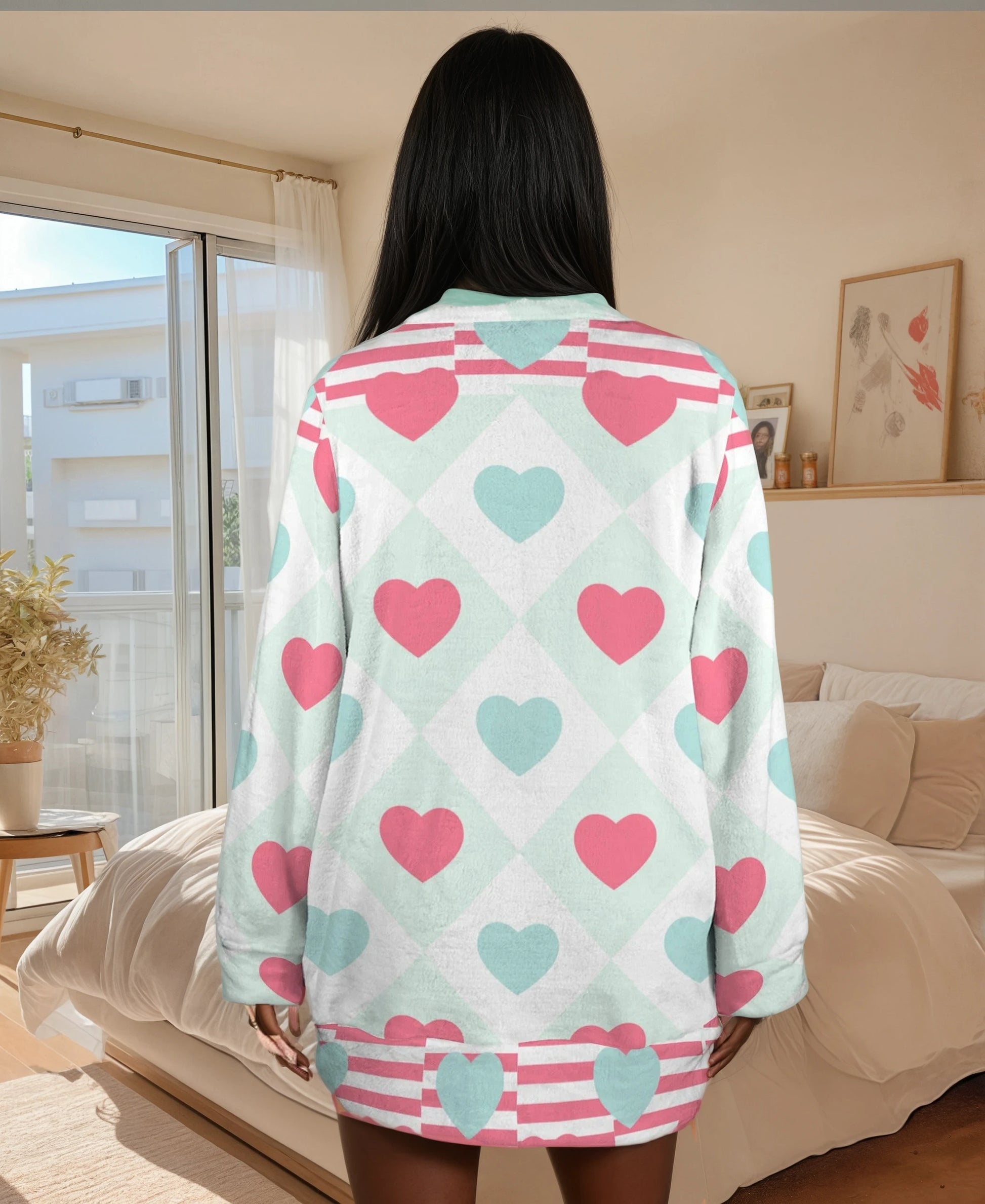Love Me Some Me Long Sleeve Pajama Shirt