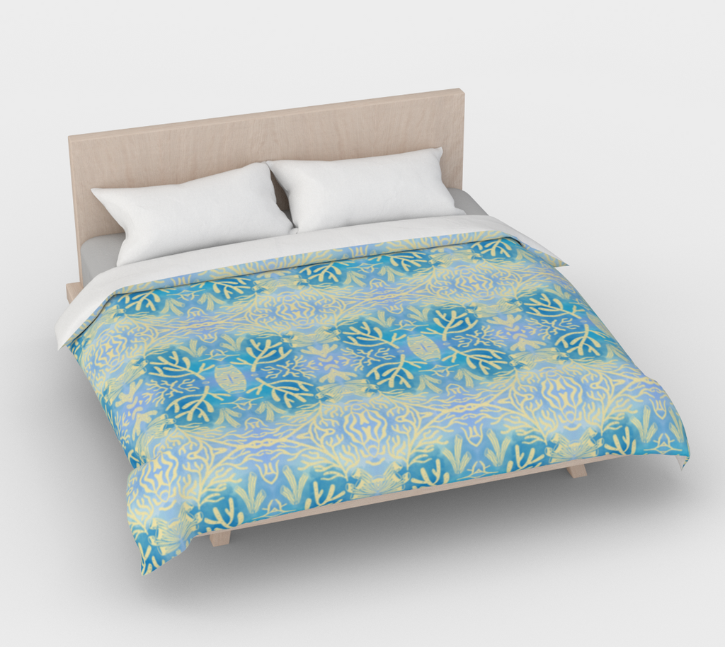 Montego Bay Coral Duvet