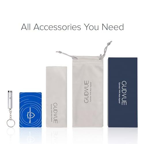 GUDVUE Blue Light Glasses, Computer/Gaming/TV/Phones Glasses for women, Anti Glare/UV400/Eye Strain