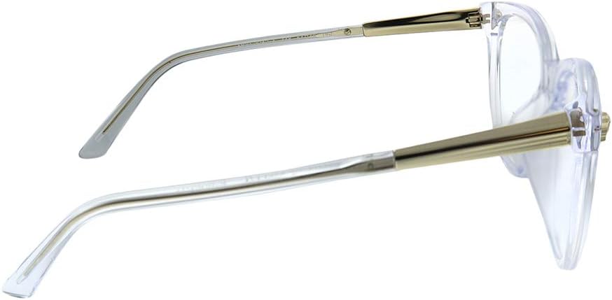 Versace VE 3242A 148 Transparent Plastic Round Eyeglasses 54mm