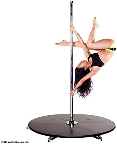 X-Pole 45mm Chrome X-Stage Lite - Portable Dance Pole
