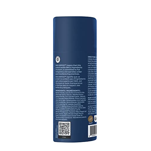 ATTITUDE Natural Deodorant, Aluminum-free, Odor Control & Long Lasting, Nourishing Ingredients, Castor, Jojoba Oils, Baking Soda-free, EWG Verified, For Men & Women, Patchouli & Black Pepper, 3 Oz