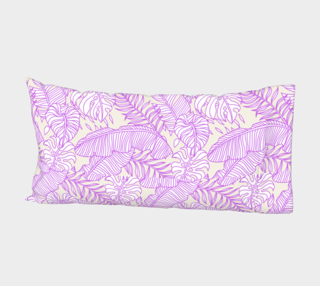 Palm Pop lavender reverse