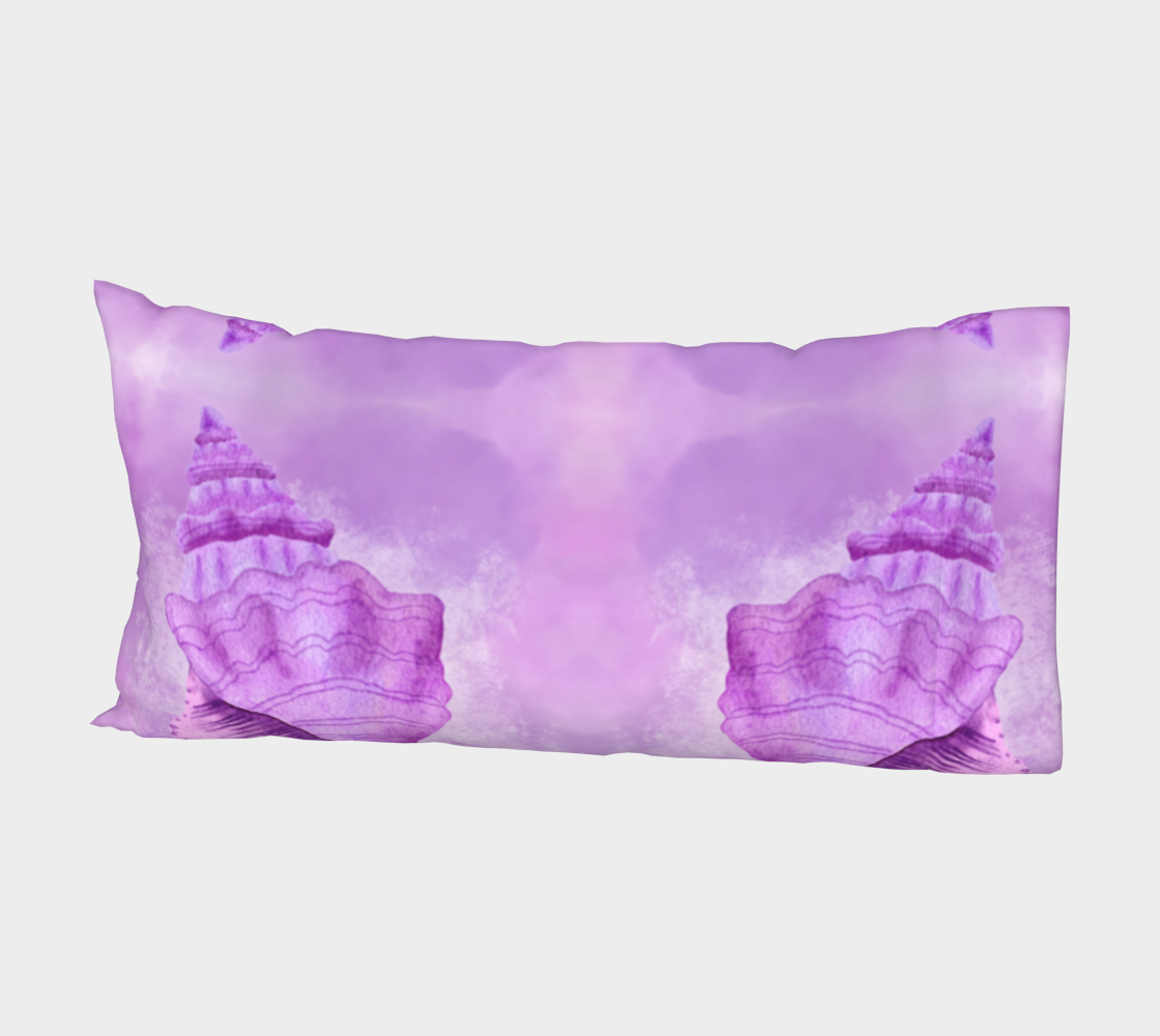 Dream Girl Seashell Vacation Pillowcase