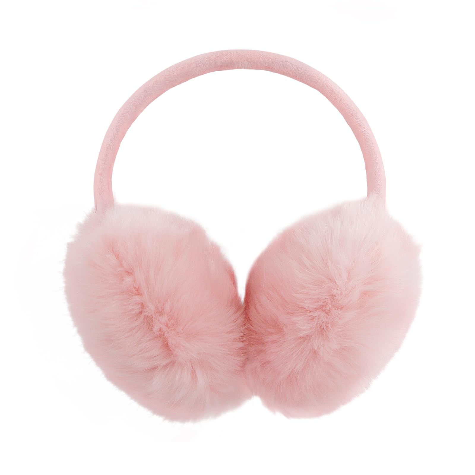 POXIMI Women Winter Earmuffs Girl Ski Adjustable Ear Covers for Cute Bow Ear Warmer Outdoor Earmuff Fleece Lining