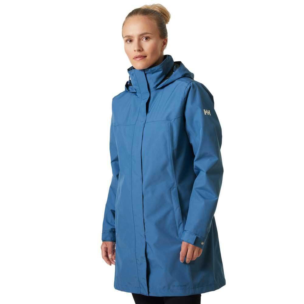 Helly-Hansen Womens Aden Waterproof Breathable Hooded Long Rain Jacket