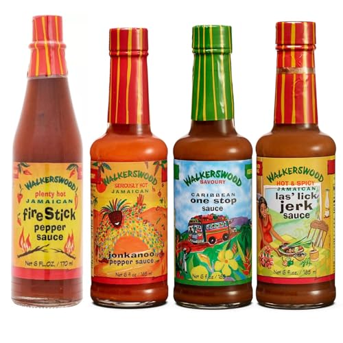 Walkerswood Traditional Jamaican All Purpose Mix and Blenda Green Seasoning, 10 oz (Packaging May Vary)