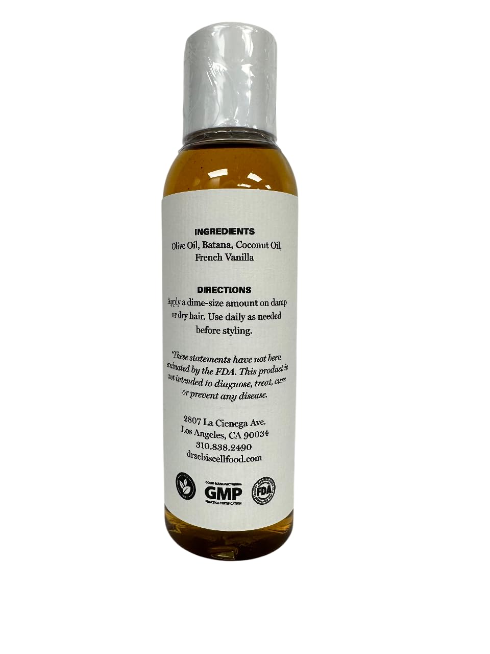 Dr. Sebi’s Batana Oil for Hair Growth – 100% Natural Hair Oil with Coconut and Olive – Supports Scalp Health and Stronger Hair – Plant-Based Formula – 4 fl oz