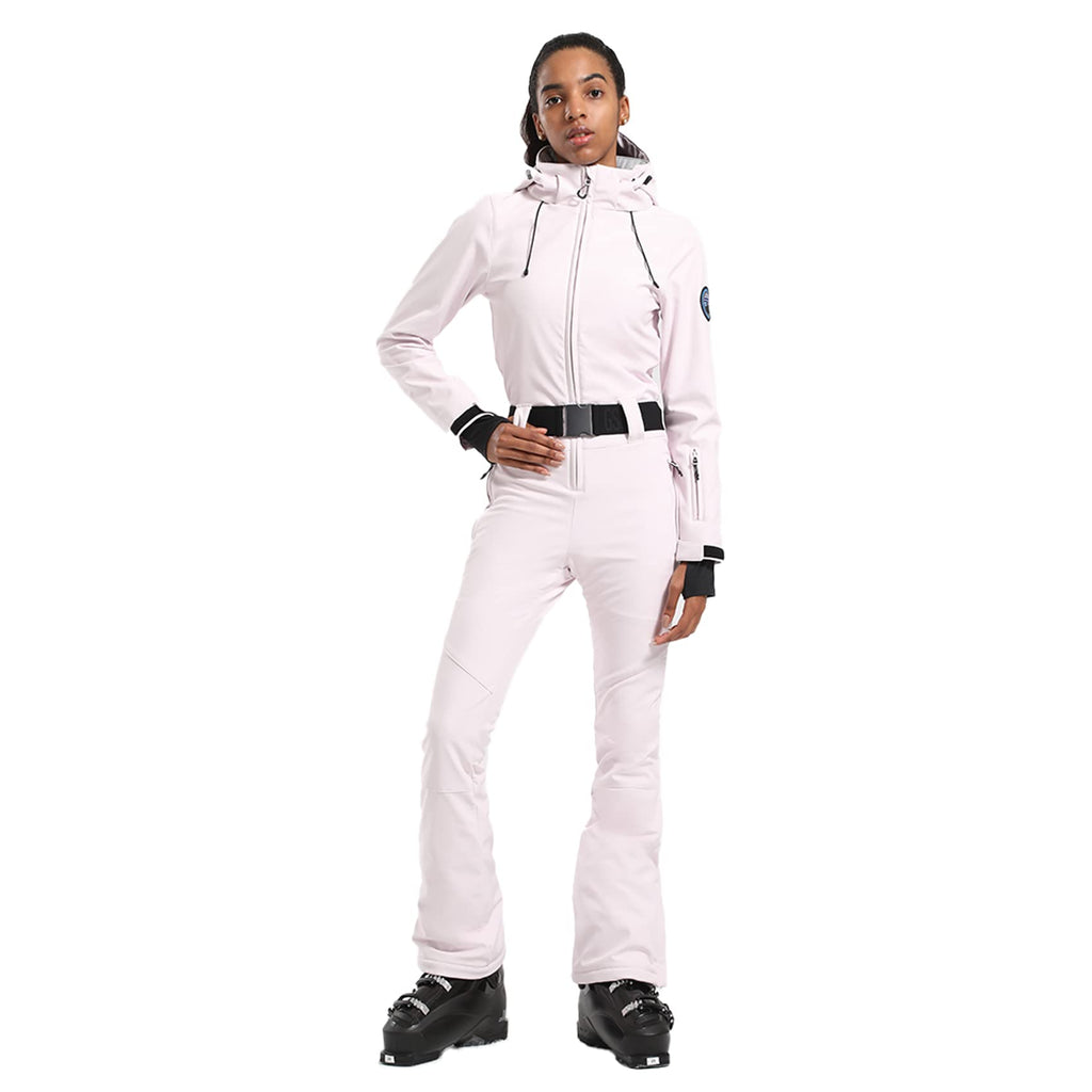 GSOU SNOW Ski Suit Women Snowsuit Slim One Piece Jumpsuit Snow Jackets Waterproof Winter Windproof Outdoor Sports Warm