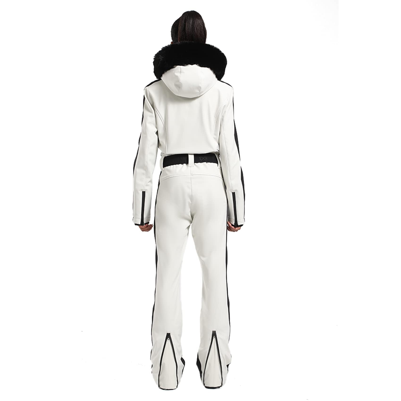 IMPHUT Women's One Piece Ski Suits Slim Waterproof Jumpsuits Windproof Snowsuit Insulated Ski Jumpsuit Skiing Sports