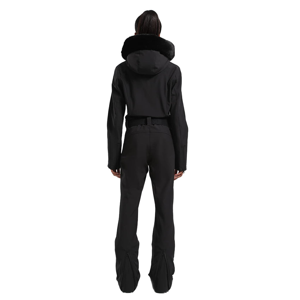 GSOU SNOW Womens Ski Suit One Piece Snowsuit Snowboard Slim Insulated Jumpsuit Jacket Waterproof Windproof for Outdoor Sports