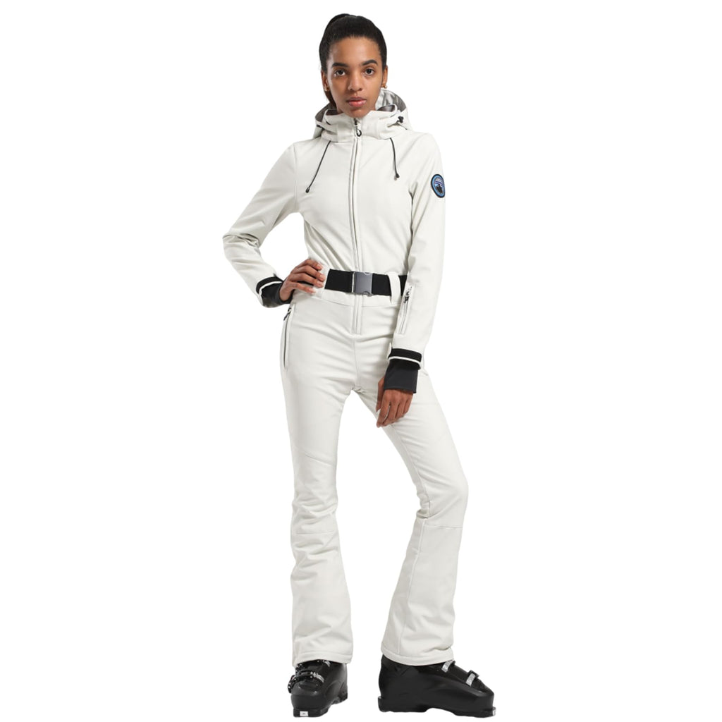 GSOU SNOW Ski Suit Women Snowsuit Slim One Piece Jumpsuit Snow Jackets Waterproof Winter Windproof Outdoor Sports Warm