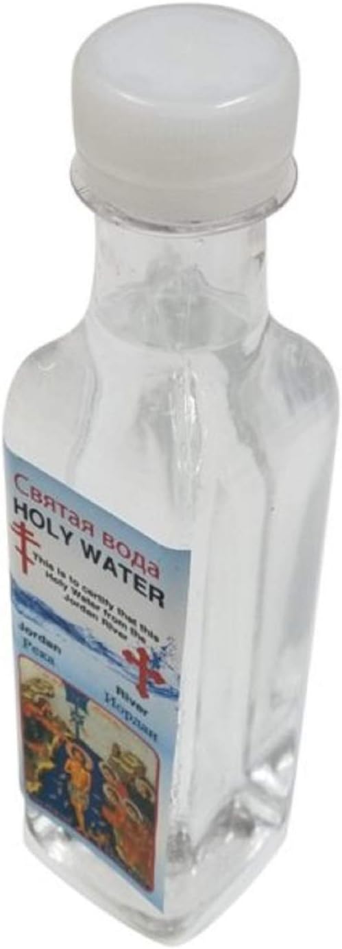 STRONG FAITH Blessed Prayer Holy Water from The Jordan River in The Holy Land (Water 300ml)