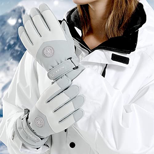 Winter Ski Snow Gloves for Men, Women, Youth | Touchscreen & Waterproof Cold Weather Hand Warming Gloves Winter Work Gloves