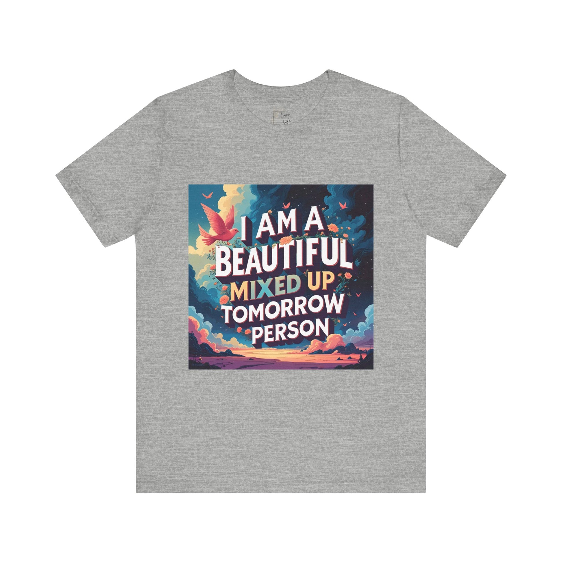 Luxe Life Quote Tee - "Tomorrow Person" T-Shirt, Cute Gift, Casual Wear, Summer Outfit, statement Top