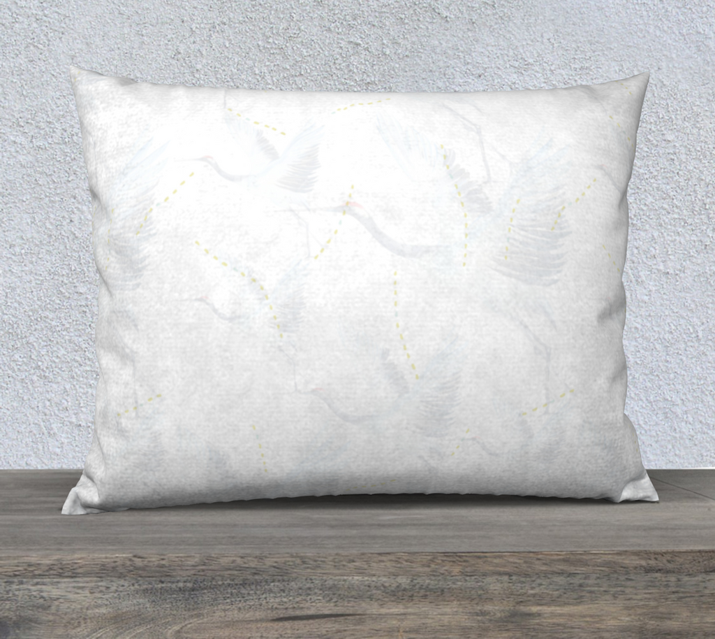 Birds in Flight pillow