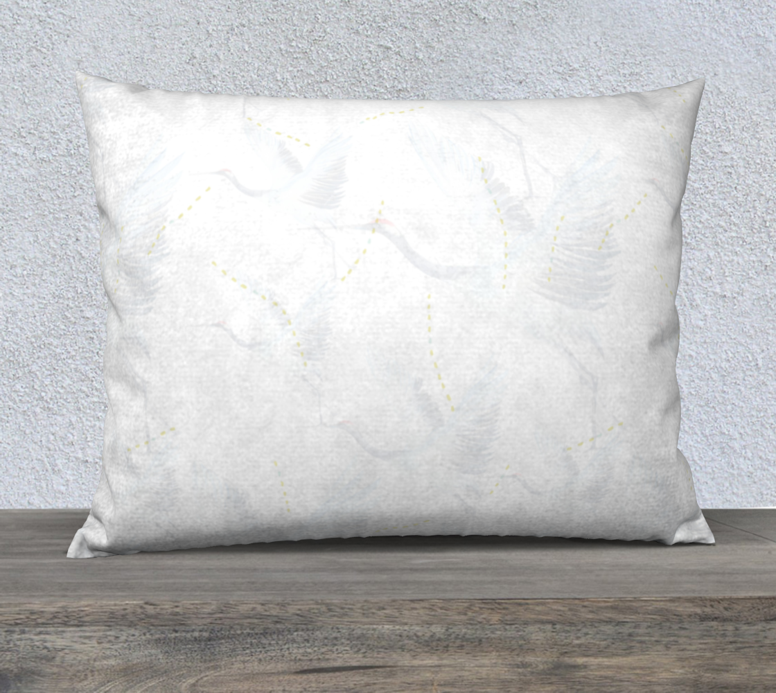 Birds in Flight pillow