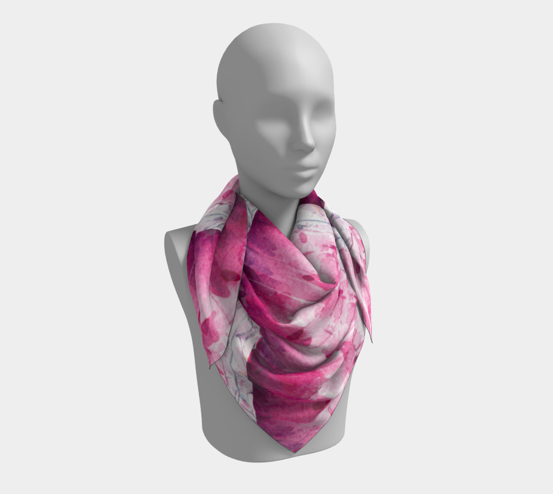 Lavender Lemonade Long Scarf Shawl