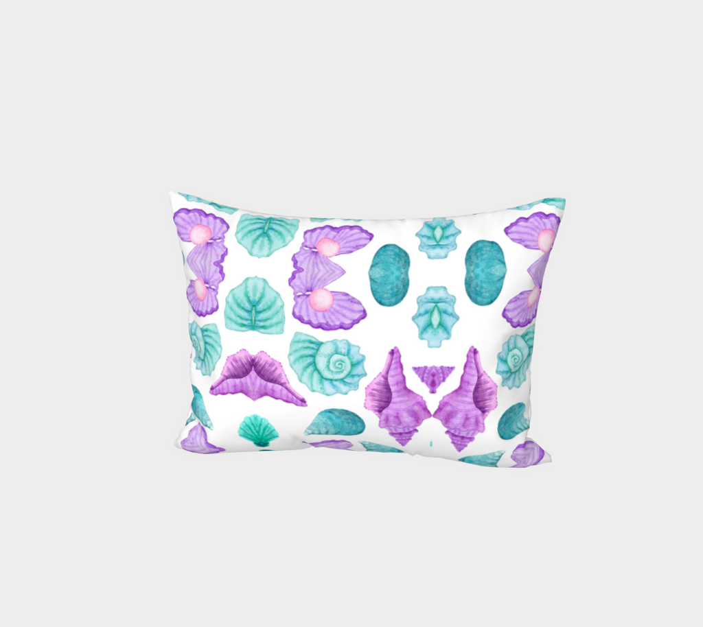 Dream Girl Seashell Vacation Sham