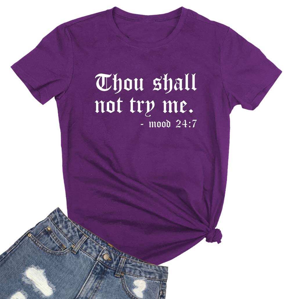 LOOKFACE Women Graphic Cute T Shirts Funny Tees