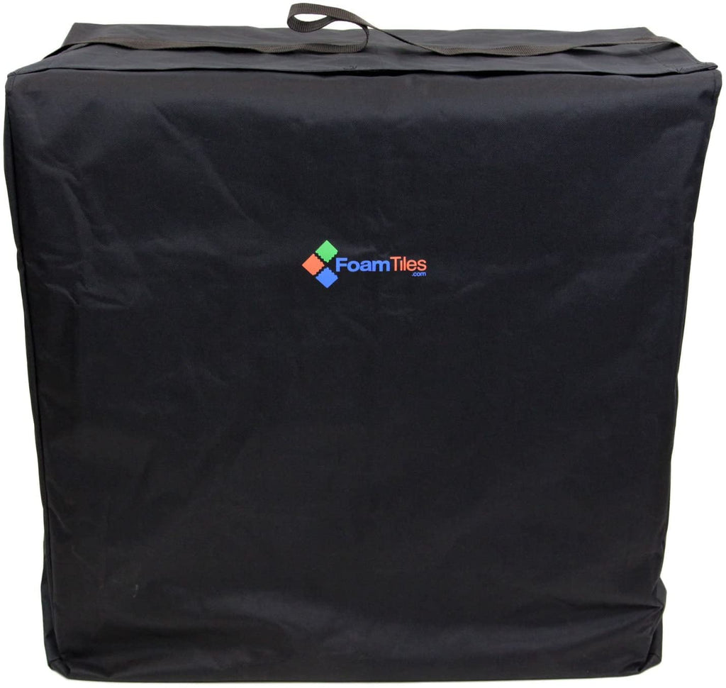 IncStores Foam Flooring Tiles Carrying Case | Easy Transportation of High-Density Interlocking Foam Tiles for Floor Protection in Your Trade Show, Exercise, and Play Areas