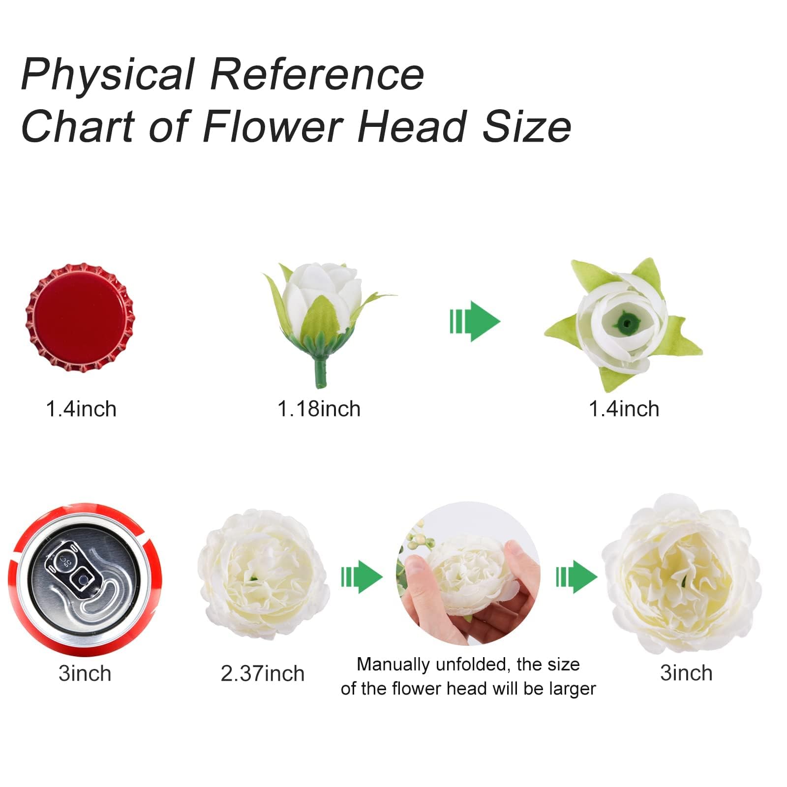 4 Bundles Artificial Peonies Silk Flowers, White Faux Peony Bouquet Florals Arrangements Decor for Farmhouse Home Boho Wedding Table Centerpiece, Fake Plastic Flowers Bulk Vase Decoration (White)