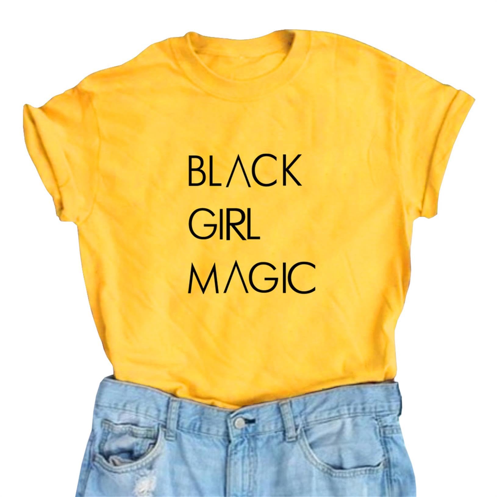 BLACKOO Women Graphic T-Shirts Cute Tees Summer Tops