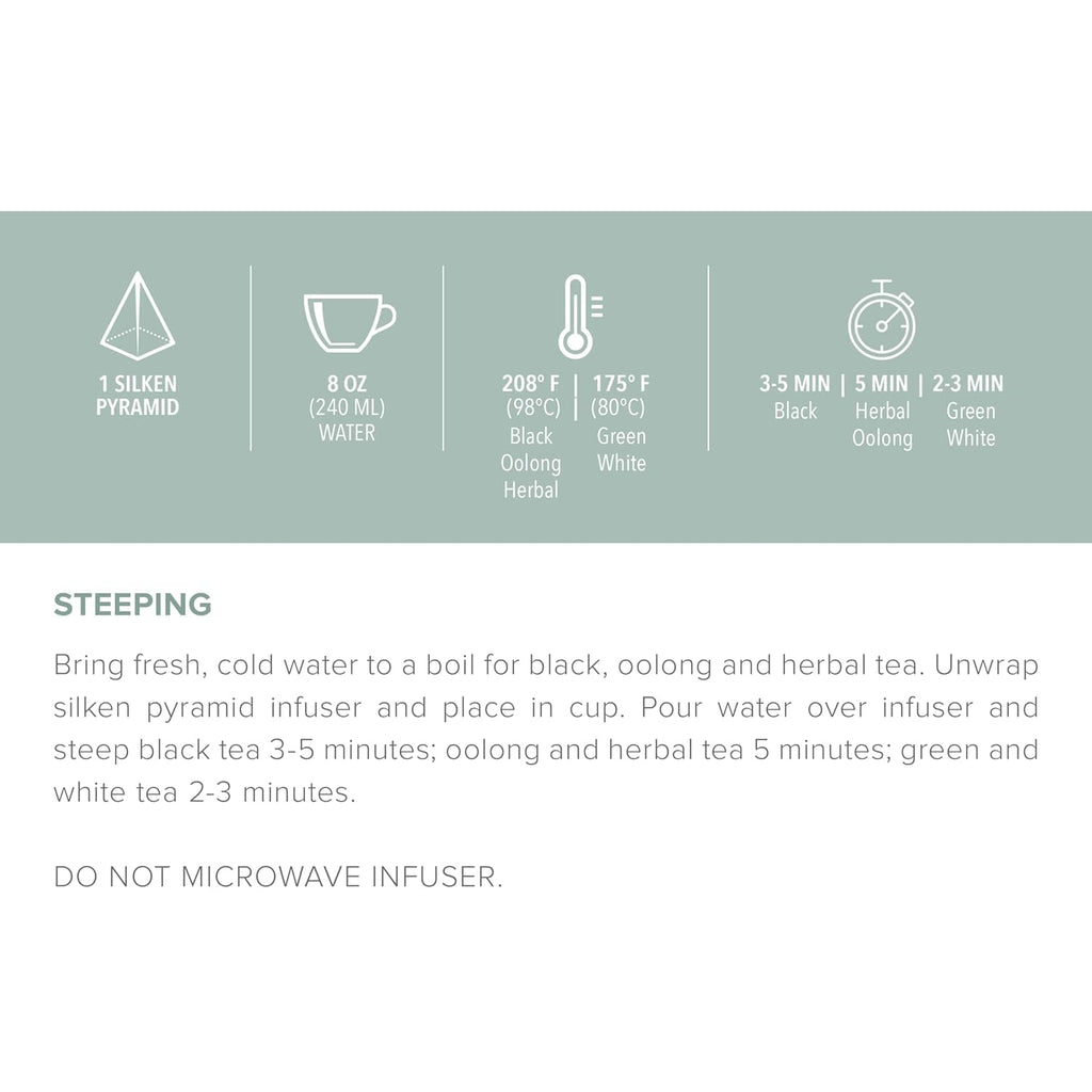 Teabloom - World's Finest Pyramid Tea Collection, 24 Varieties of USDA Certified Organic & Kosher Teas - Black Tea, Green Tea, White Tea, Oolong Tea, and Herbal/Fruit Tea Blends