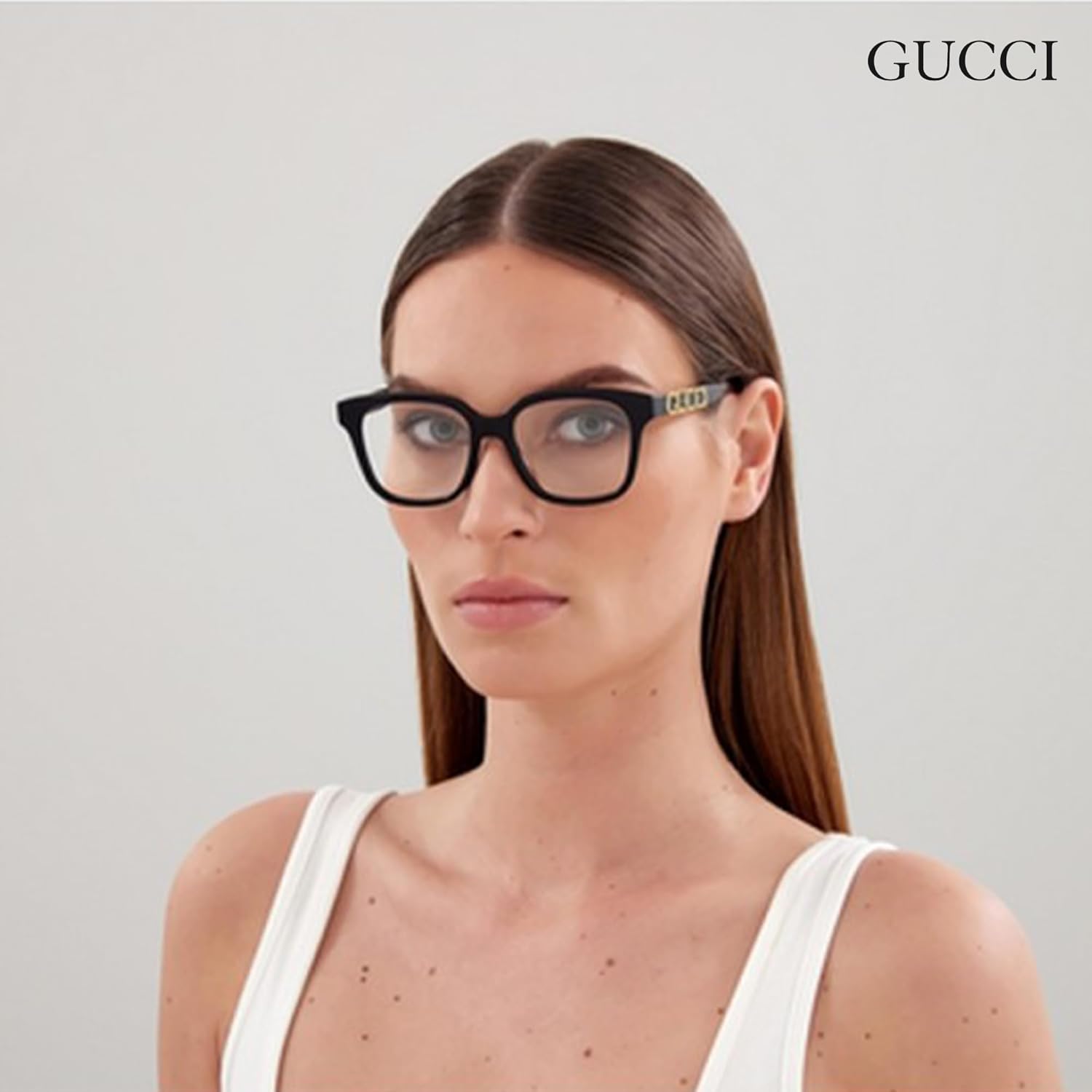 Gucci GG1192O Designer Fashion Eyeglasses Stylish Square Frame Eyewear with Luxury eSHADES Kit - Embrace Sophistication and Elegance