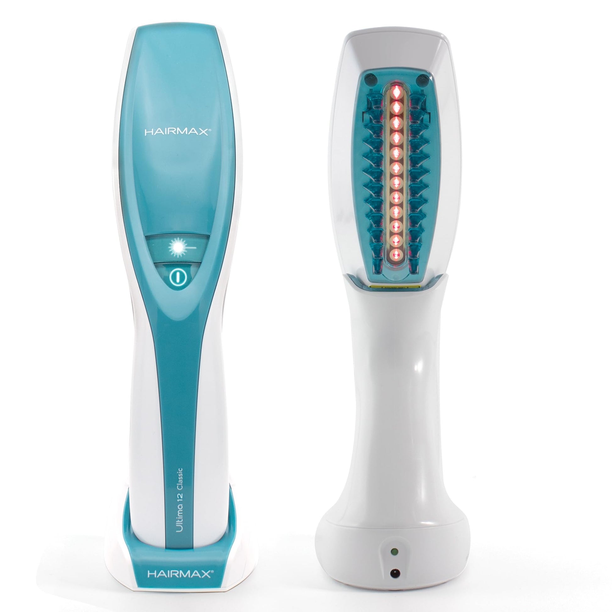 Hairmax Ultima 12 LaserComb - (FDA Cleared) Laser Hair Regrowth Treatment Device for Men & Women - Reverses Thinning Hair Loss - Red Light Therapy to Stimulate Hair Growth - Cordless Design