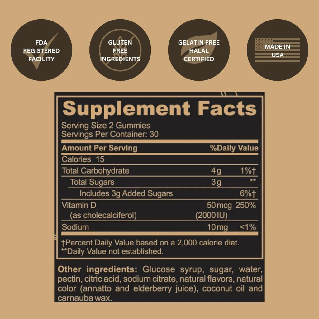 Black Girl Vitamins Look Good Feel Good Bundle – Hair Skin & Nails, Vitamin D3 2000IU & Once a Day Multivitamin - Women's Supplement Bundle – Energy, Immunity & Beauty Support