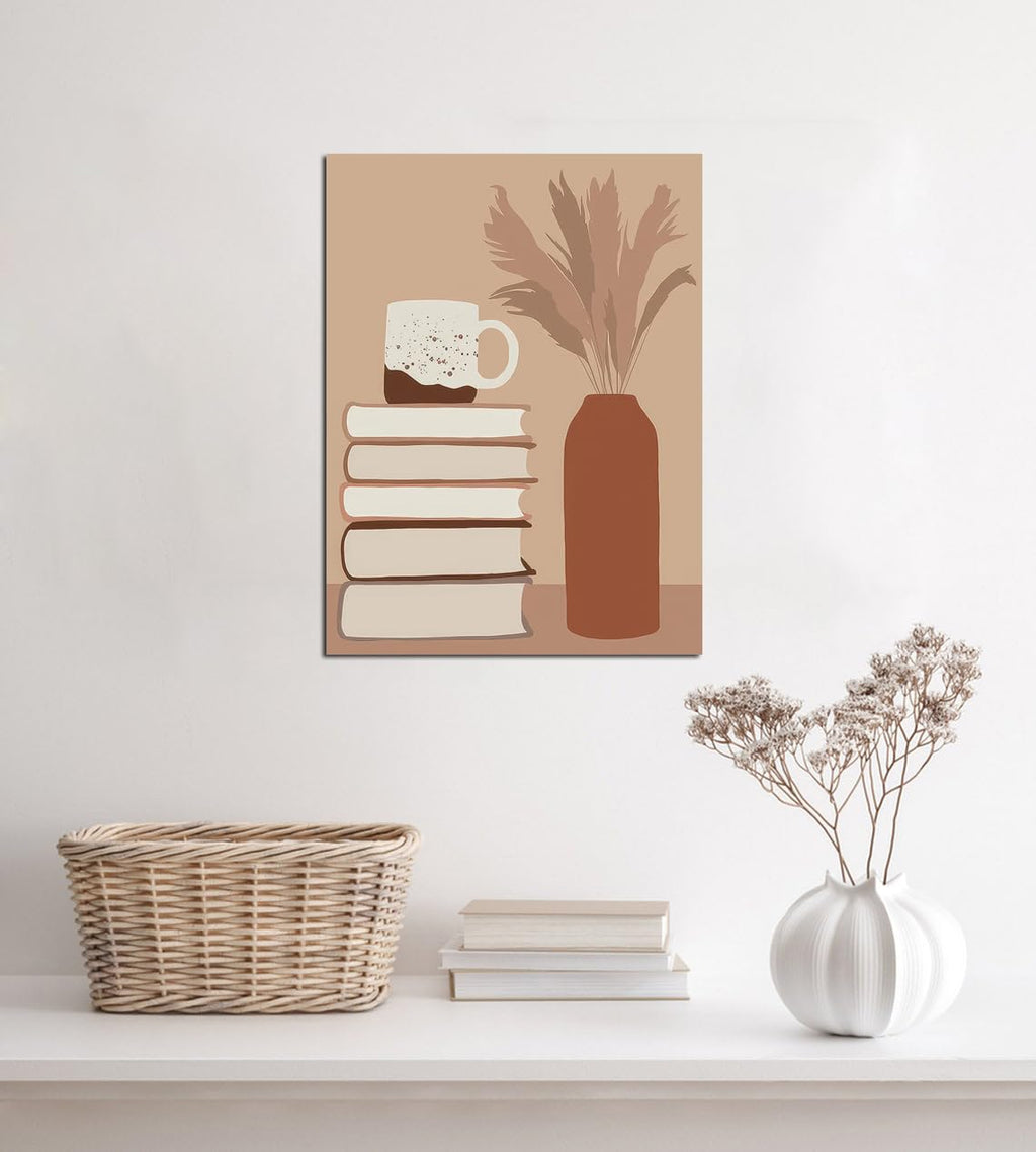 African American Boho Wall Art, Black Women Art Framed, Book Lover Art, Black Girl Canvas Print, African American Canvas Art Wall Decor, Woman Reading Book Art, African American Girl Boho Posters