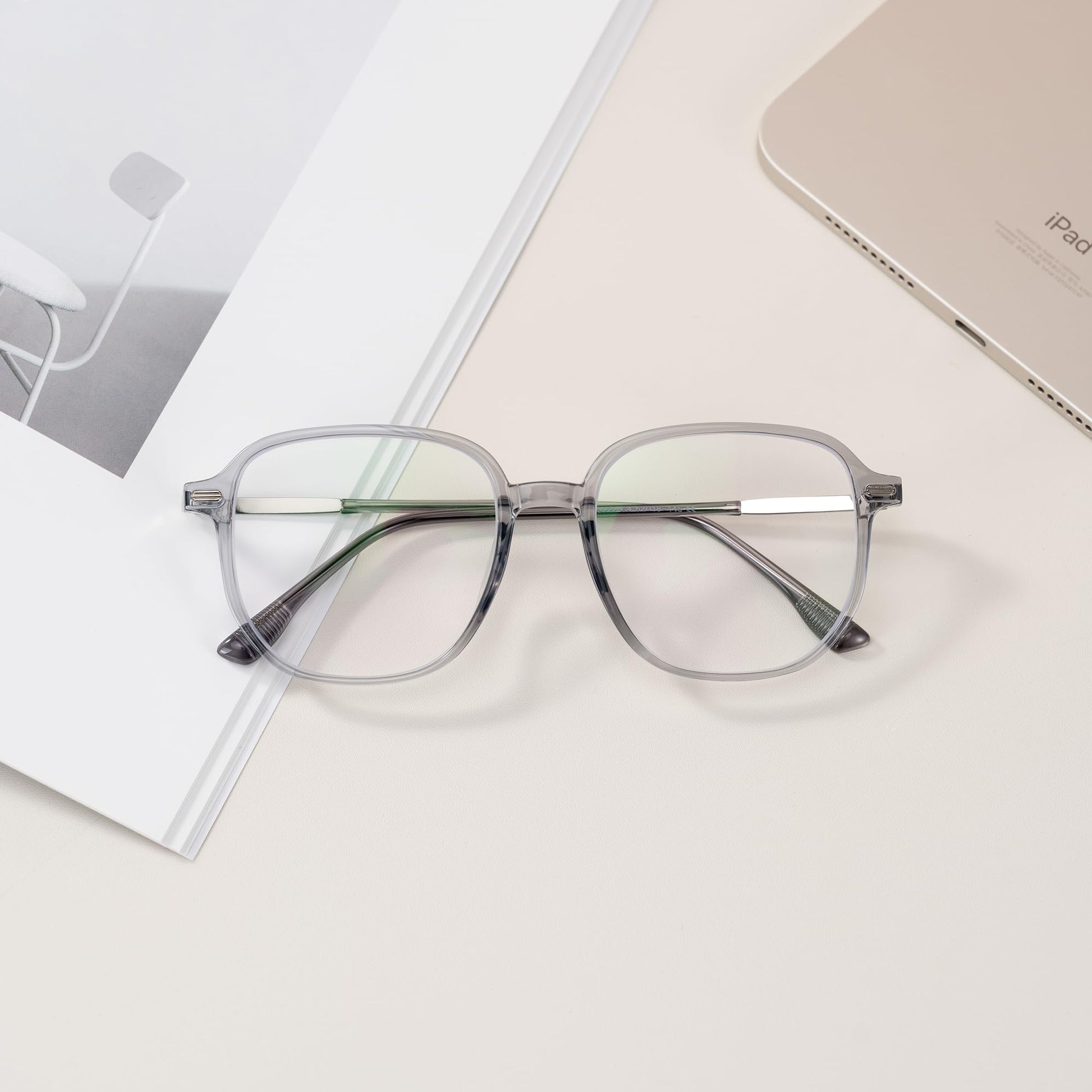 GUDVUE Blue Light Glasses, Computer/Gaming/TV/Phones Glasses for women, Anti Glare/UV400/Eye Strain