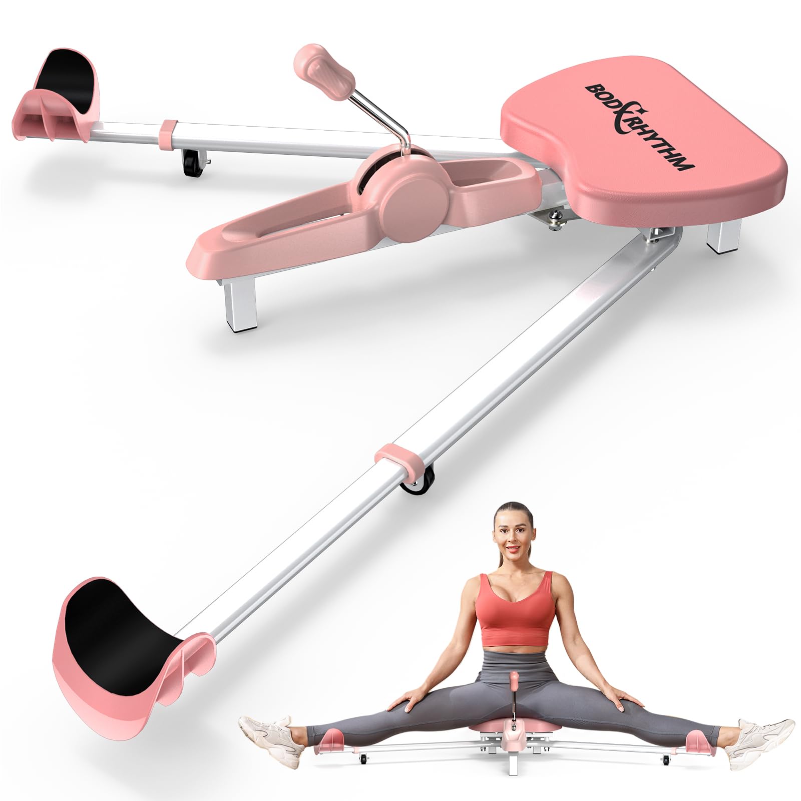 BODY RHYTHM Leg Stretcher - Split Machine for Leg Stretching - Flexibility Stretching Equipment - Ballet, Yoga, Dance, Martial Arts, MMA - Home Yoga Gym Fitness