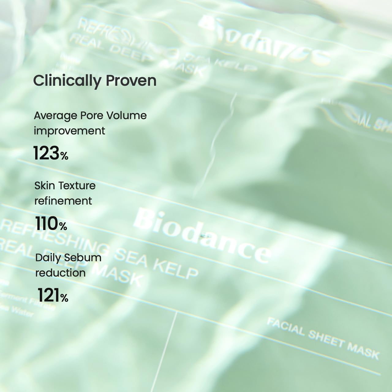 BIODANCE Bio-Collagen Real Deep Mask, Hydrating Overnight Hydrogel Mask, Pore Minimizing, Elasticity Improvement, Korean Skincare | 1.19oz(34g) x 16ea