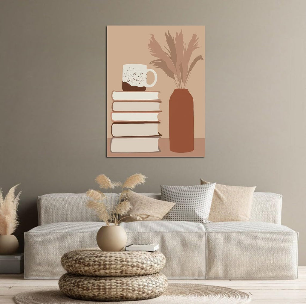 African American Boho Wall Art, Black Women Art Framed, Book Lover Art, Black Girl Canvas Print, African American Canvas Art Wall Decor, Woman Reading Book Art, African American Girl Boho Posters