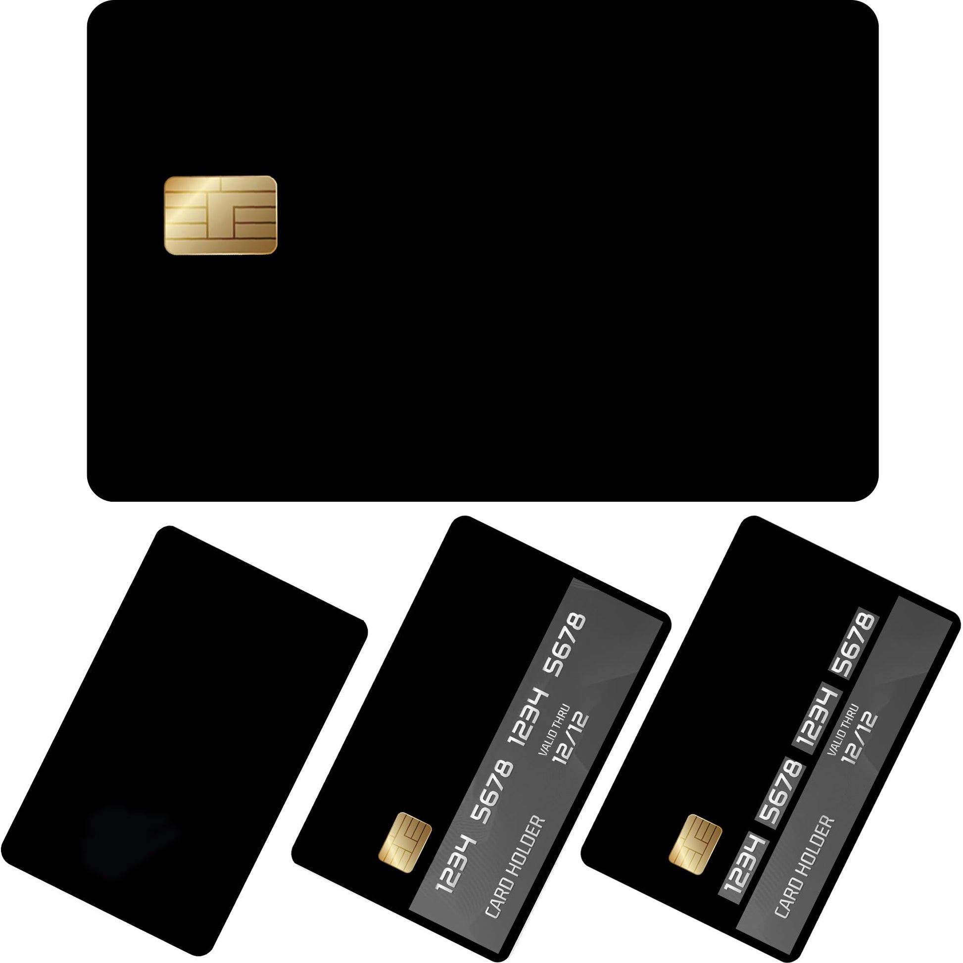 8Pcs Credit Card Skin Sticker, Funny Debit Card Skin Sticker Cover, Durable Vinyl Stickers for Debit Credit Cards, Cute Waterproof Skins Cover for Bank, EBT, Key, Transportation, ID (Poker)