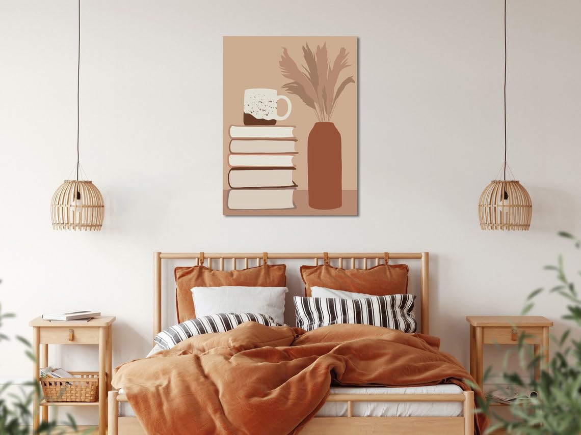 African American Boho Wall Art, Black Women Art Framed, Book Lover Art, Black Girl Canvas Print, African American Canvas Art Wall Decor, Woman Reading Book Art, African American Girl Boho Posters