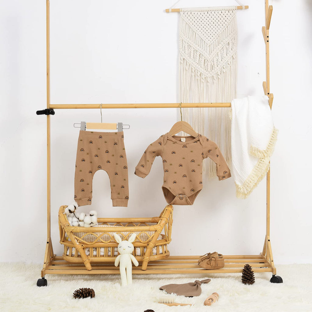 meloom Deluxe Baby Girl Gift Set, Newborn Baby Shower Gifts Basket, Newborn Gifts Box, Boho Baby Girl Essentials, Baby Shower Gifts for New Moms, Personalized New Baby Gifts