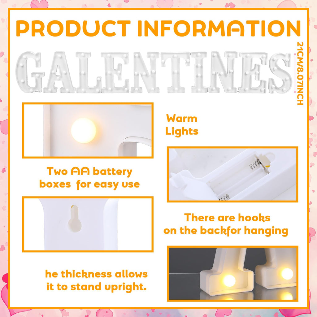 11 Pcs Happy Kwanzaa Large LED Letter Sign LED Lights Battery Powered Table Decorations for Party Favor Light Centerpiece Tabletop Decoration