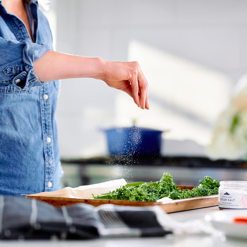 Portland Salt Co. Toast Sugar Spice Blend w/Vanilla Sugar, Cinnamon & Sea Salt – Signature All-Purpose Seasoning, Breakfast or Dessert Rub - Non-GMO, 4 Oz (Pack of 1)